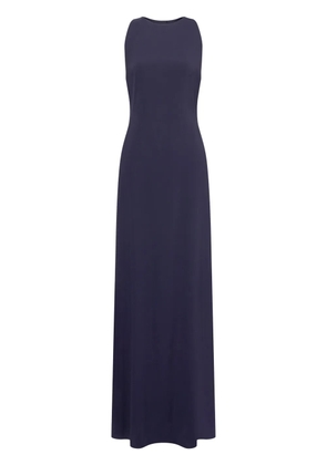 Alberta Ferretti sleeveless maxi dress - Blue