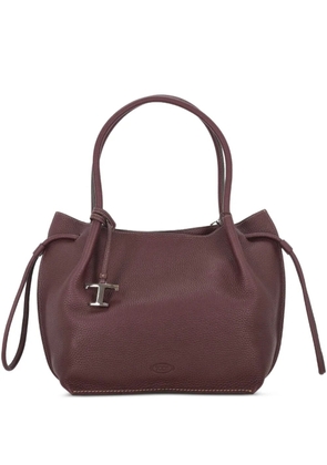 Tod's medium Buz leather shoulder bag - Brown