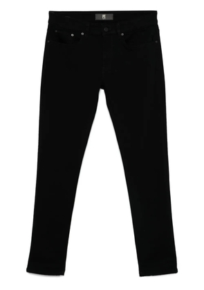 PT Torino logo-patch jeans - Black
