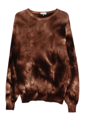 A.N.G.E.L.O. Vintage Upcycling tie-dye sweater - Brown