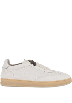 SOLDINI80 akira donald round toe sneakers - Neutrals