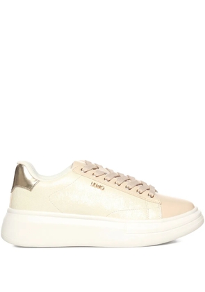 LIU JO lizard-effect trainers - Neutrals