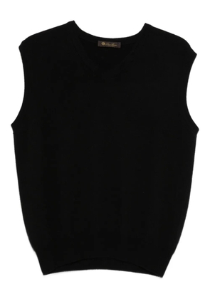 Loro Piana Pre-Owned 2010s cashmere vest - Black