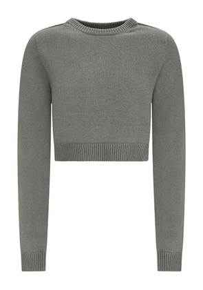 Canessa Magic Stone long-sleeve cropped sweater - Green