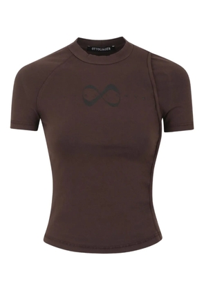Ottolinger round-neck T-shirt - Brown