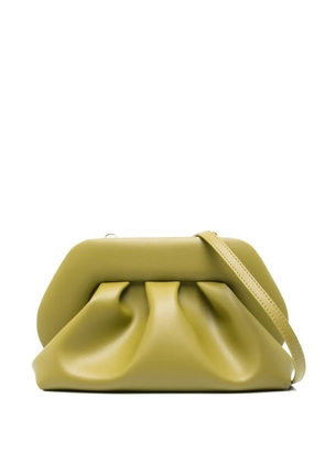Themoirè Tia gathered clutch bag - Green