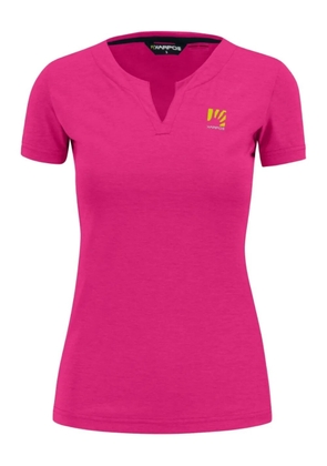 KARPOS V-neck short-sleeve T-shirt - Pink