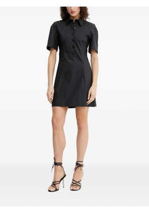 Patrizia Pepe open-back button-front dress - Black