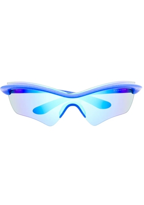 Mykita x Maison Margiela iridescent sunglasses - Blue