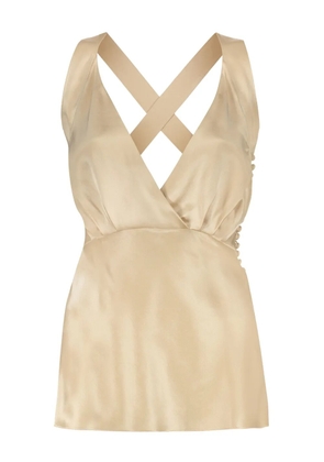 KHAITE Oli top - Neutrals