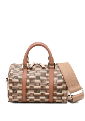 Moreau patterned tote bag - Brown