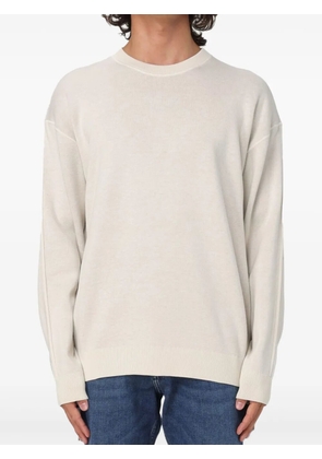 BOSS crew-neck sweater - Neutrals