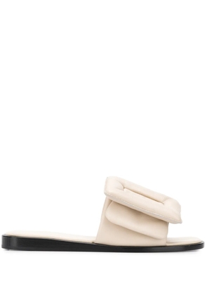 Boyy puffy sandals - Neutrals
