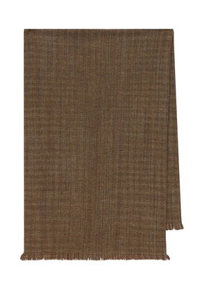 Loro Piana fringed scarf - Green