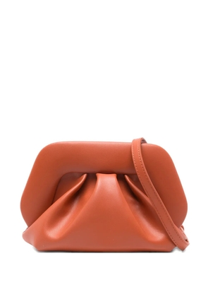 Themoirè Tia ruched clutch bag - Orange