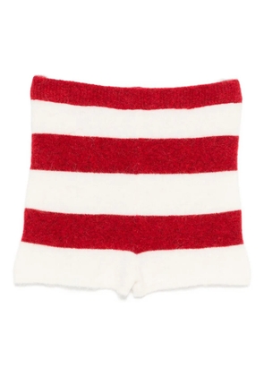 Fiorucci striped shorts - Red