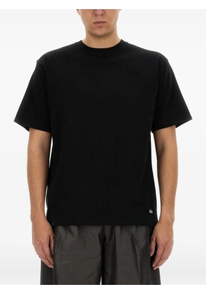 AIE crew-neck cotton T-shirt - Black