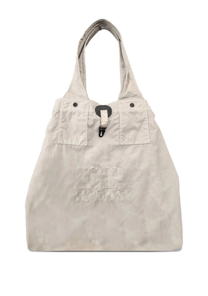 C.P. Company Twill Left Hand Logo shoulder bag - Neutrals