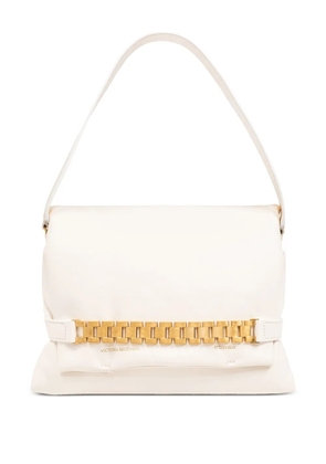 Victoria Beckham Chain Pouch leather handbag - White