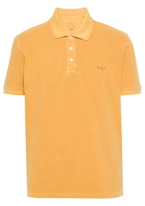 Woolrich logo-embroidered polo shirt - Yellow