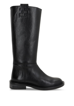 Hereu Anella leather boots - Black