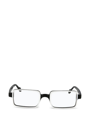 Kador Planet rectangular-frame glasses - White