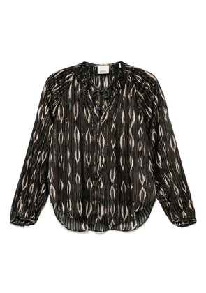 ISABEL MARANT Syra blouse - Black