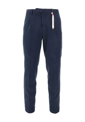 Santaniello Arechi gabardine trousers - Blue