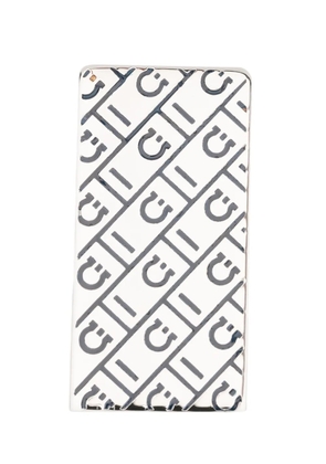 Ferragamo patterned pin - Silver