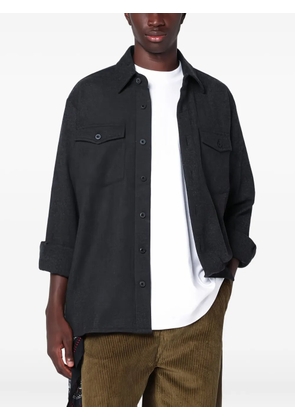 Destin long sleeve pocket shirt - Grey