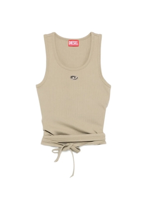 Diesel T-Anky-Tail tie-detail tank top - Neutrals