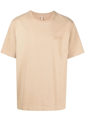 Sunflower graphic-print organic-cotton T-shirt - Neutrals