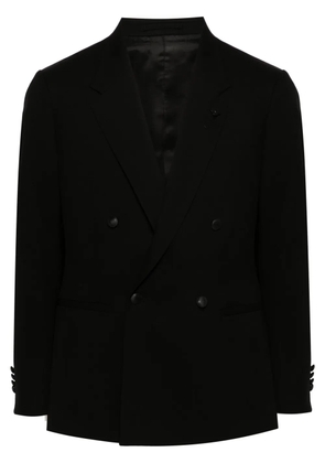 Lardini double-breasted blazer - Black