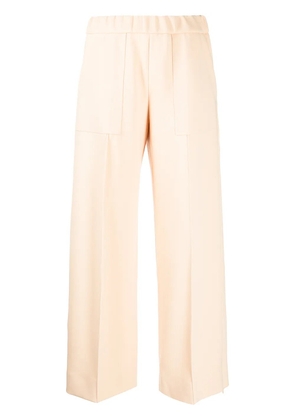 Jil Sander wide-leg wool trousers - Neutrals