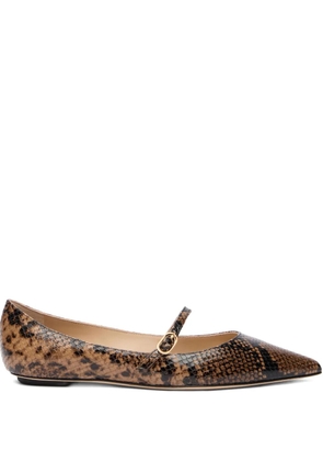 Stuart Weitzman Emilia ballet flats - Brown