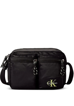 Calvin Klein utility-pocket messenger bag - Black