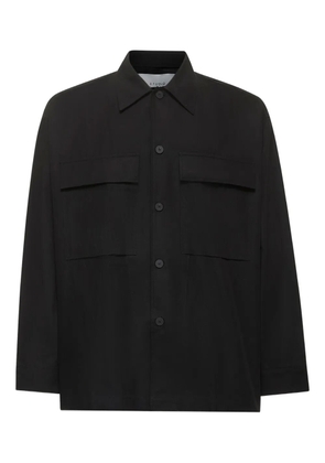 Studio Nicholson cotton-blend shirt - Black