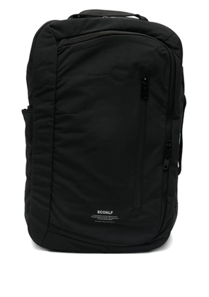Ecoalf logo-print backpack - Black