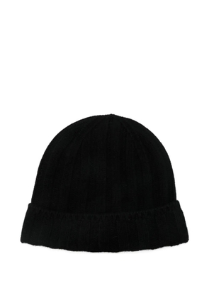 Vanisè Nadine wool beanie hat - Black