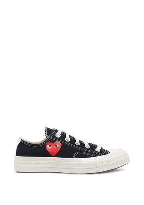 Comme Des Garçons Play x Converse heart-logo lace-up sneakers - Black