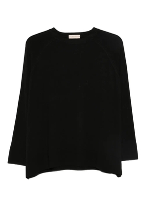 Purotatto fine-knit jumper - Black