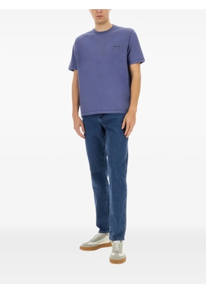 PS Paul Smith embroidered cotton t-shirt - Blue