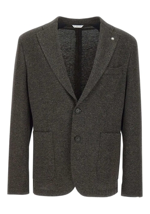 Manuel Ritz wool-blend blazer - Brown