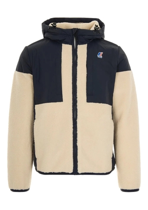 K-Way fleece-panels jacket - Neutrals
