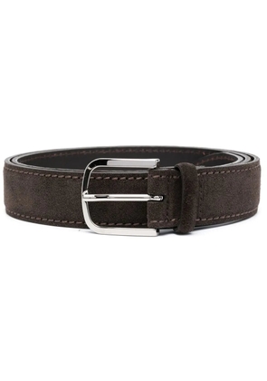 Orciani buckle-fastening leather belt - Brown