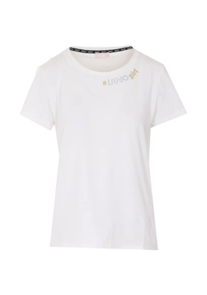 LIU JO logo-detail T-shirt - White