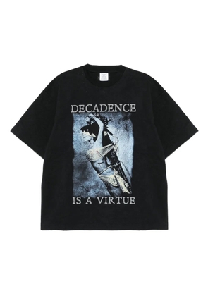 VETEMENTS graphic-print t-shirt - Black