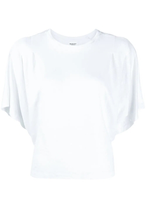 MARANT ÉTOILE Kyanza linen T-shirt - White