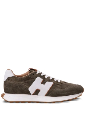 Hogan H601 H-patch sneakers - Green