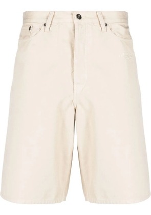Off-White Wave Off canvas shorts - Neutrals